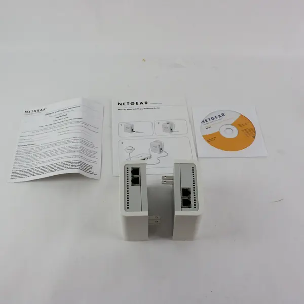 NETGEAR XEB1004 4-Port Powerline 85 Adapter Kit 85 Mbps