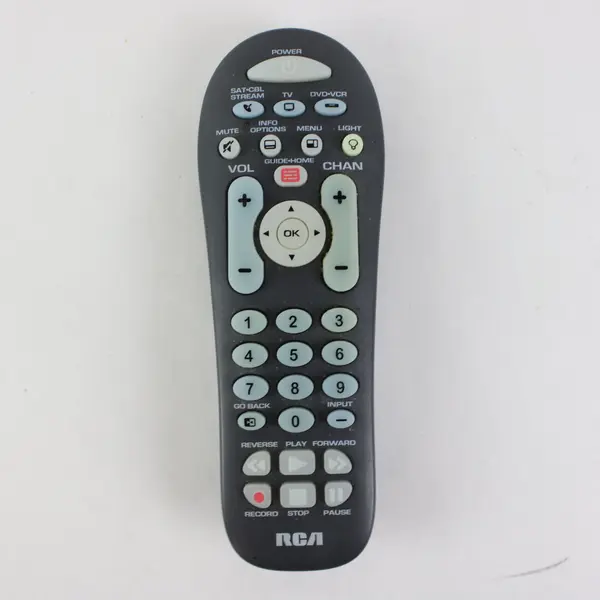 RCA RCR314WR 3-Device Universal Remote TV SAT DVD VCR Tested 