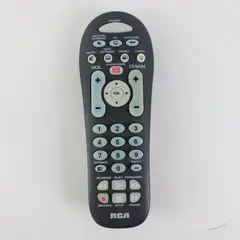RCA RCR314WR 3-Device Universal Remote TV SAT DVD VCR Tested 