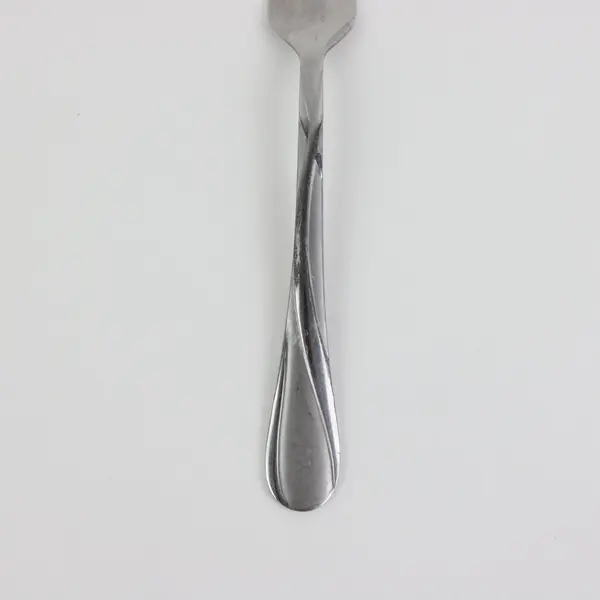 Lot of 2 Cambridge Swirl Sand Dinner Forks Satin & Glossy Finish 7 5/8" 