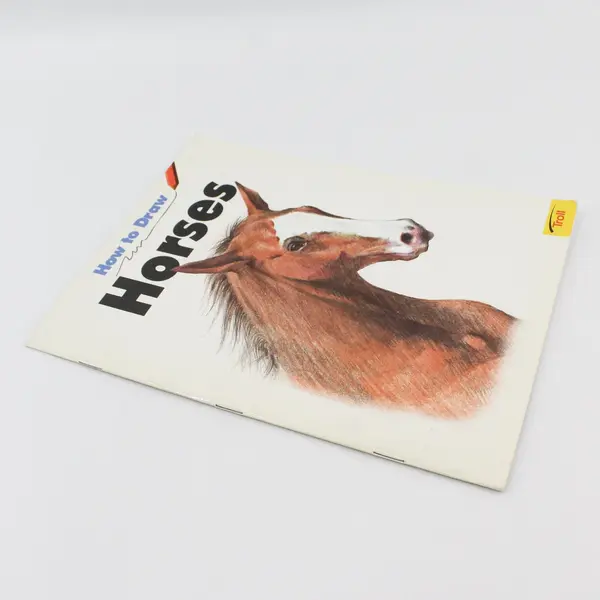 Vintage How to Draw Horses by Carrie A Snyder 1985 Paperback 