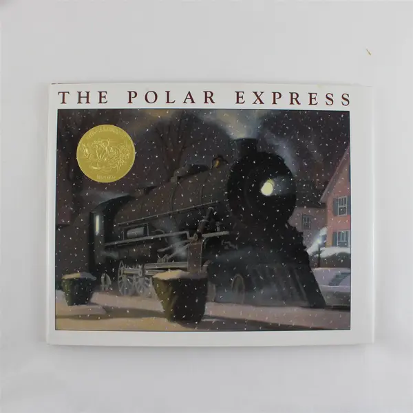 The Polar Express by Chris Van Allsburg Hardcover w/ CD
