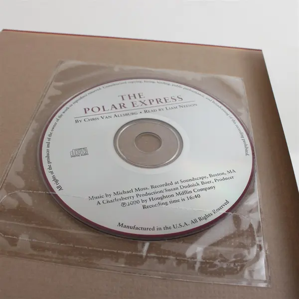 The Polar Express by Chris Van Allsburg Hardcover w/ CD