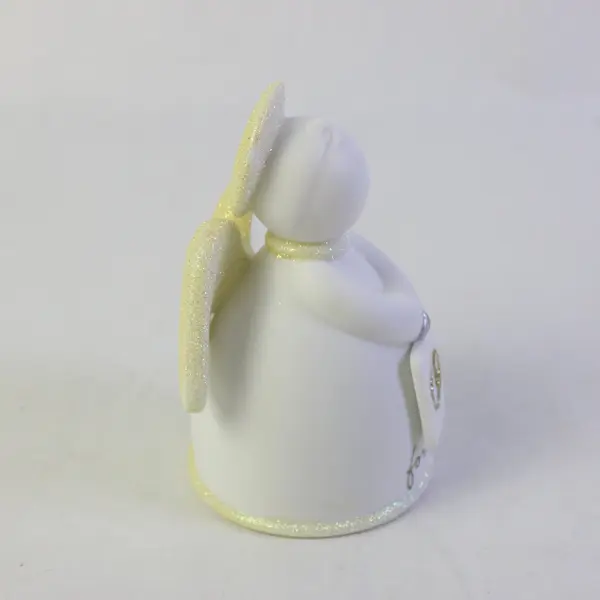 Enesco 2002 Forever Wedding Angel Bell Porcelain As Is