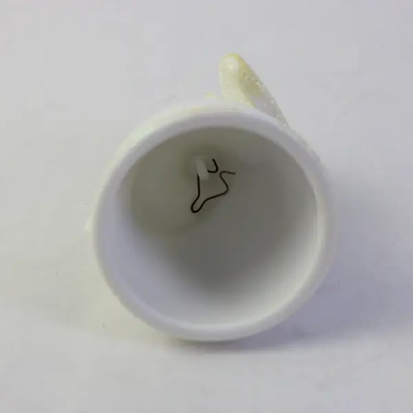 Enesco 2002 Forever Wedding Angel Bell Porcelain As Is
