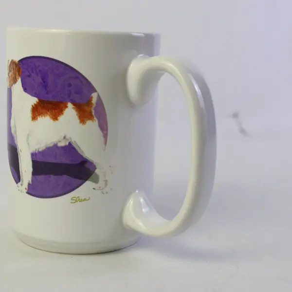 Caroline's Treasures American Brittany Spaniel Ceramic Coffee Mug