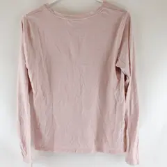 Time And Tru Pale Pink Long-Sleeved T-Shirt Women's Medium 8-10