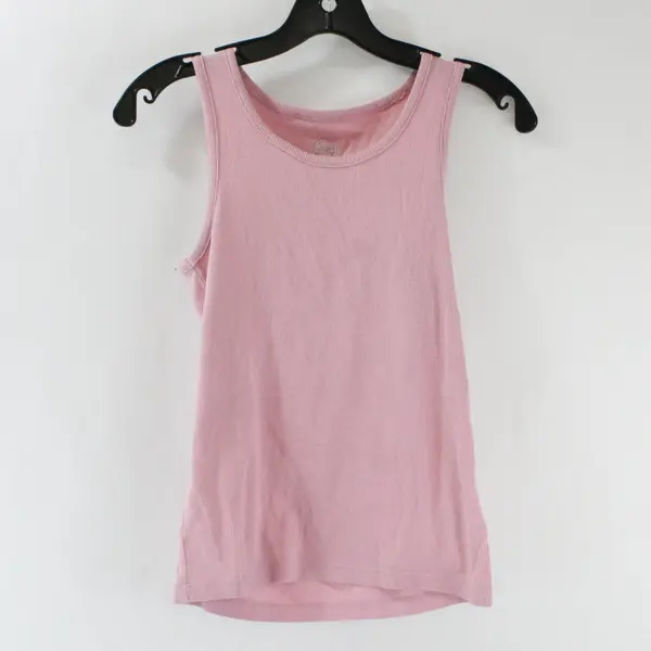 Wonder Nation Girls Ribbed Tank Top Light Pink Size XL (14-16)