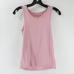 Wonder Nation Girls Ribbed Tank Top Light Pink Size XL (14-16)