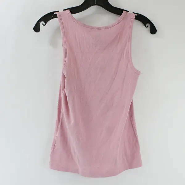 Wonder Nation Girls Ribbed Tank Top Light Pink Size XL (14-16)