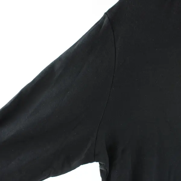 Carolyn Taylor Women’s Black Floral Embroidered V-Neck Long Sleeve Top XL
