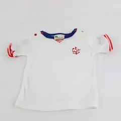 Bear Tree Baby Shirt 12M Red White Blue Nautical Pre-Owned
