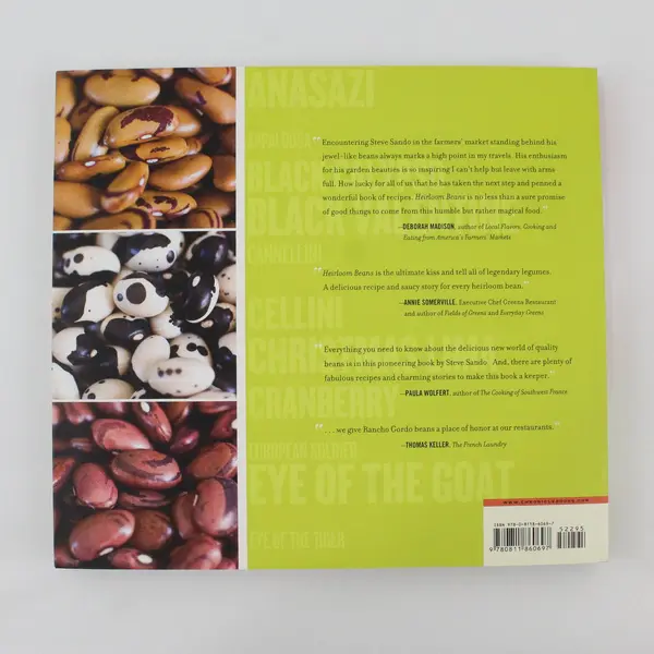 Heirloom Beans by Steve Sando Vanessa Barrington Signed Copy 2008 Paperback Good