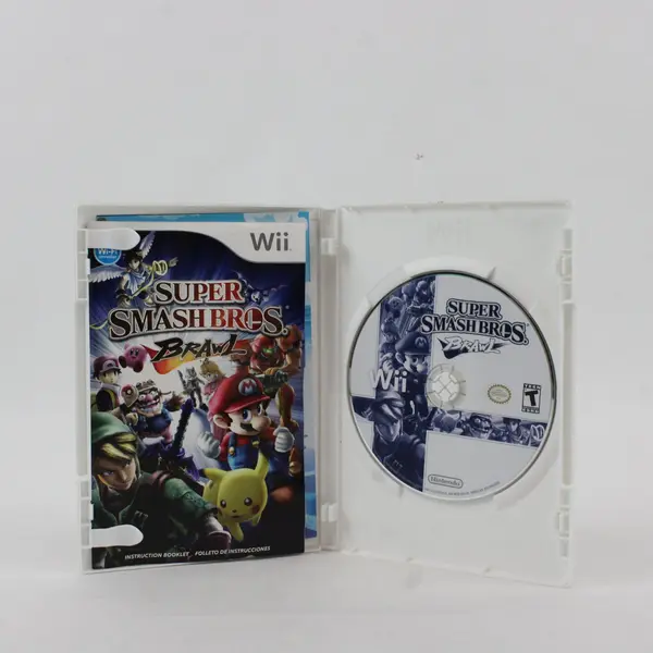 Nintendo Wii Super Smash Bros Brawl 2008 FLAWED UNTESTED
