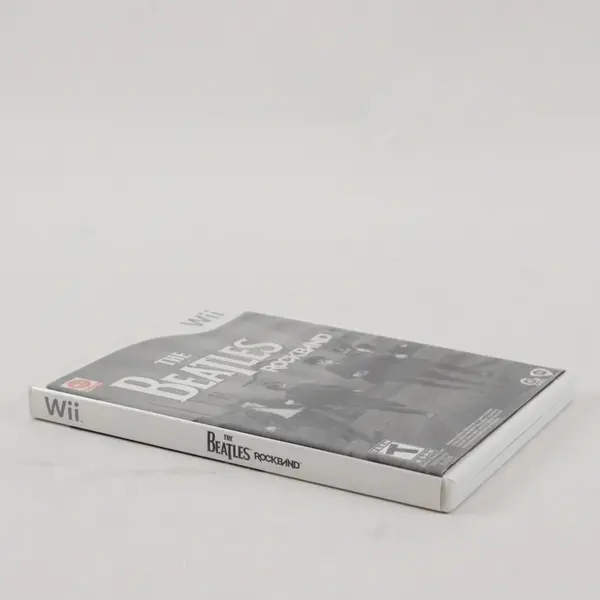 Nintendo Wii The Beatles Rockband Replacement Case and Manual NO DISC