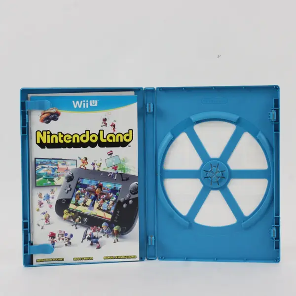 Nintendo Wii U Nintendo Land 2012 Manual and Case Only NO DISC