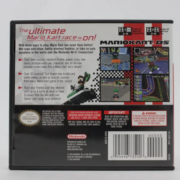 Nintendo DS Mario Kart 2005 CASE ONLY