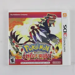 Nintendo 3DS Pokemon Omega Ruby 2014 CASE ONLY