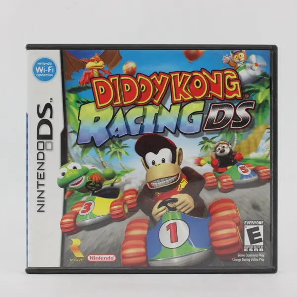 Nintendo DS Diddy Kong Racing 2007 Manual and Case ONLY NO GAME