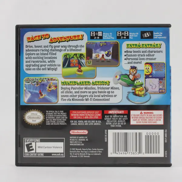 Nintendo DS Diddy Kong Racing 2007 Manual and Case ONLY NO GAME