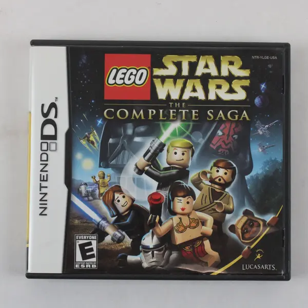 Nintendo DS Lego Star Wars Complete Saga 2006 Manual and Case ONLY NO GAME