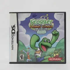 Nintendo DS Frogger Helmet Chaos 2005 Manual and Case ONLY NO GAME