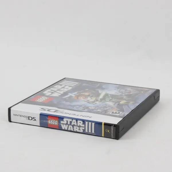 Nintendo DS Lego Star Wars III: The Clone Wars 2011 Manual and Case ONLY NO GAME