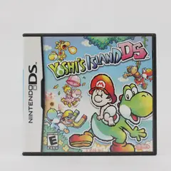Nintendo DS Yoshi's Island DS Case Manual Inserts No Game