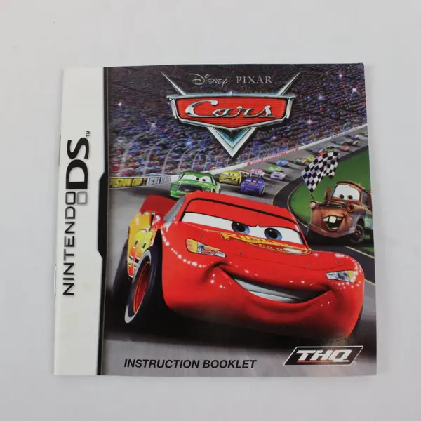Nintendo DS Disney Pixar Cars 2004 Manual and Case ONLY NO GAME