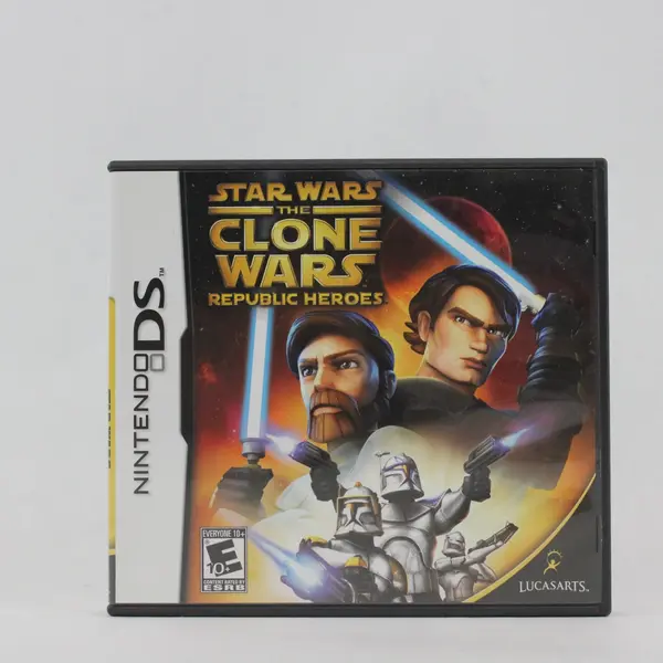 Nintendo DS Star Wars The Clone Wars: Republic Heroes CASE ONLY