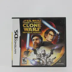 Nintendo DS Star Wars The Clone Wars: Republic Heroes CASE ONLY