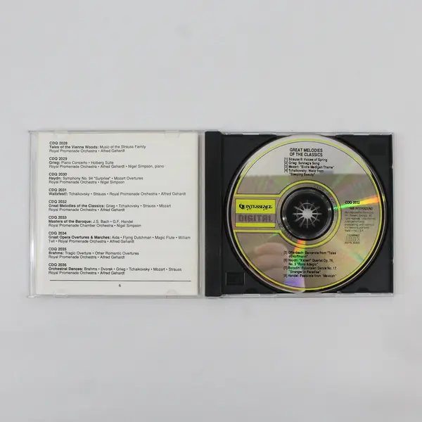 Great Melodies of the Classics CD Quintessence Royal Promenade Orchestra