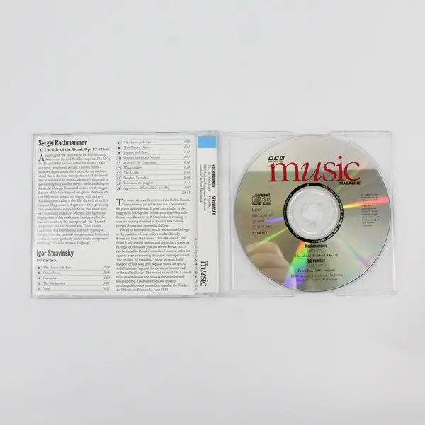 BBC Music Magazine Volume 1 Number 7 Rachmaninov Stravinsky CD