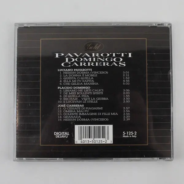 The Pavarotti Domingo Carreras Gold Collection CD Album