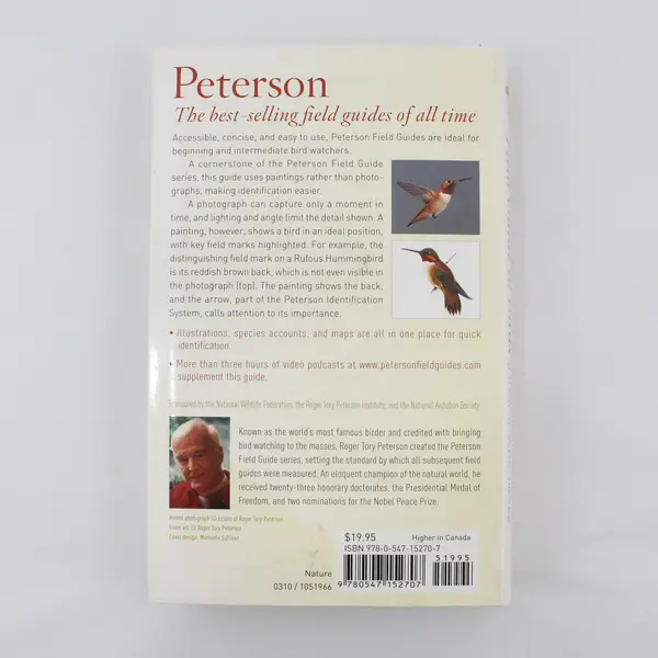 Peterson Field Guide to Birds of Western North America Roger Peterson 2010 PB 
