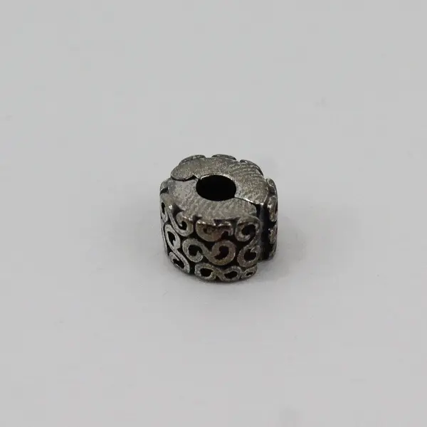 Pandora 925 Sterling Silver Serpentine Swirl Clip Charm