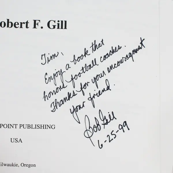 It's in Their Blood Robert Gill 1999 Signed Inscribed PB