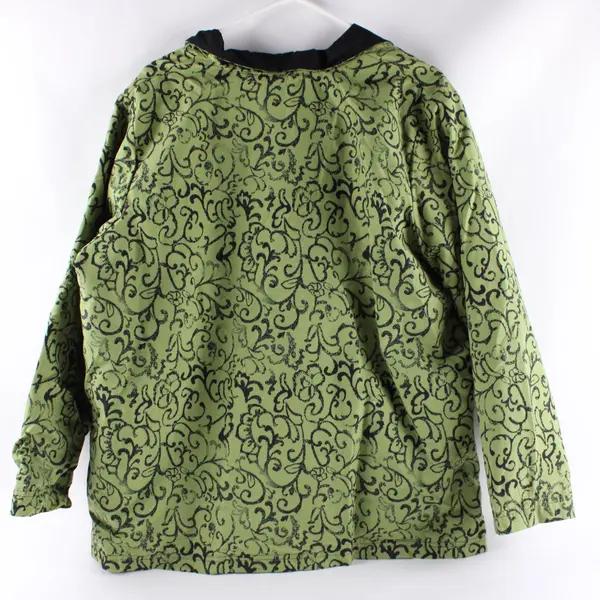 JMS Women's 1X Relaxed Fit Jacket Green Black