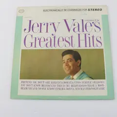 Jerry Vale's Greatest Hits 12" Vinyl Record
