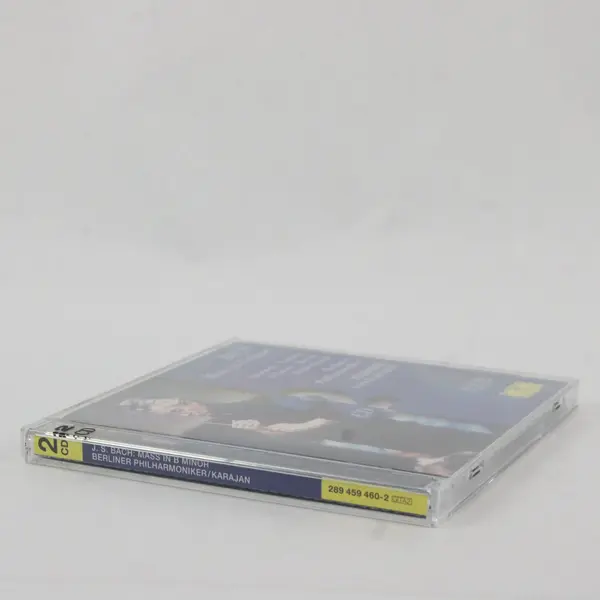 Bach Mass in B Minor 2-CD Set Karajan Berliner Phil Deutsche Grammophon
