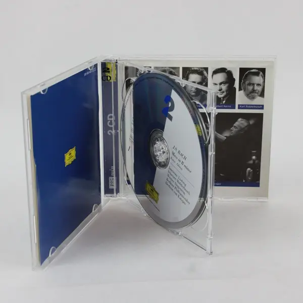 Bach Mass in B Minor 2-CD Set Karajan Berliner Phil Deutsche Grammophon