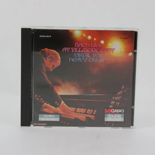 Virgil Fox Bach Live At Fillmore East Heavy Organ Disc One MCA Double Decker