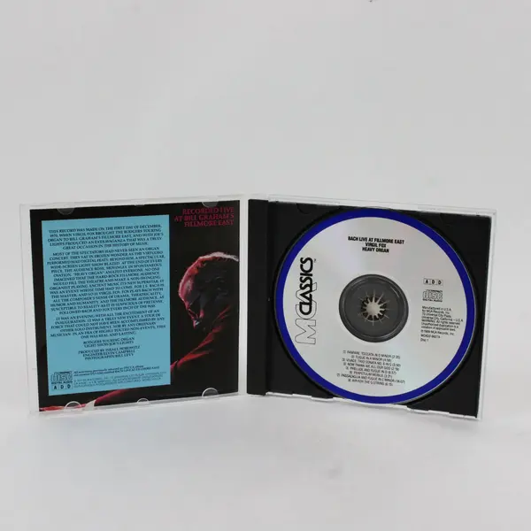 Virgil Fox Bach Live At Fillmore East Heavy Organ Disc One MCA Double Decker