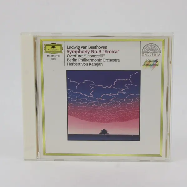 Beethoven Symphony No. 3 Eroica Berliner Philharmoniker Karajan CD