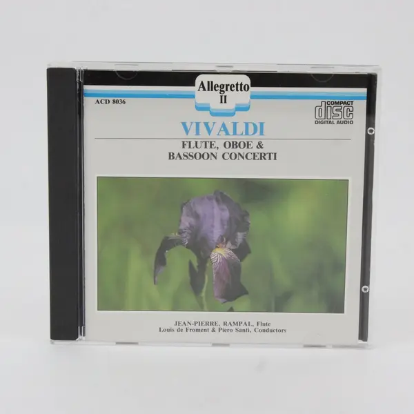 Jean-Pierre Rampal Allegretto II Vivaldi Flute Oboe Bassoon Concerti CD
