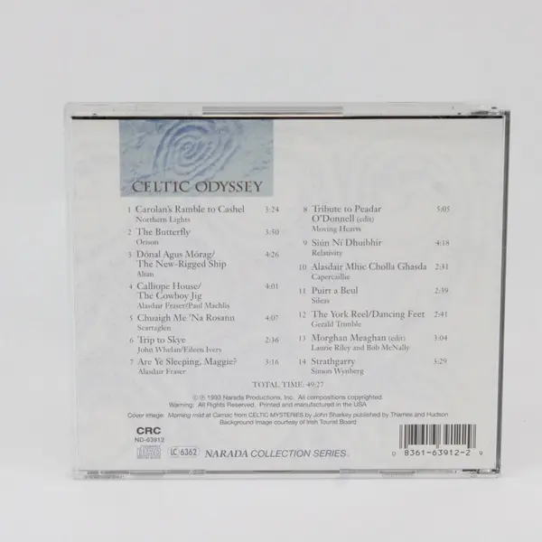 Various Artists Celtic Odyssey CD 1993 Narada Productions