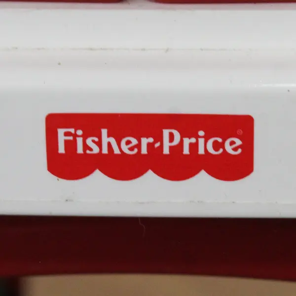 Fisher Price Red Plastic Barn Playset with Animals & Fences Farm Toy