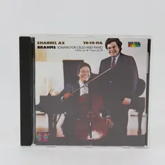 Brahms Yo-Yo Ma Emanuel Ax Sonatas for Cello & Piano Op.38 99 CD