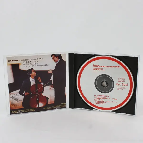 Brahms Yo-Yo Ma Emanuel Ax Sonatas for Cello & Piano Op.38 99 CD