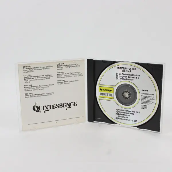Memories of Old Vienna Royal Promenade Orchestra Alfred Gehardt CD 1989